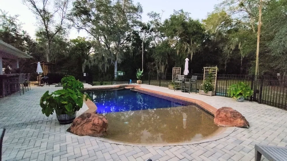 Pool and outdoor entertaining